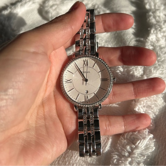 Fossil Silver Watch - Picture 1 of 8